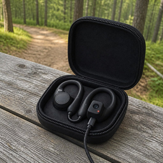 TrailVue case with USB-C charging cable