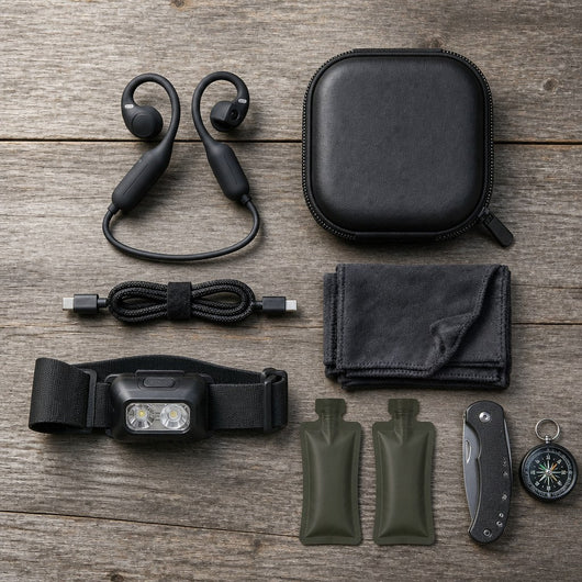 TrailVue PovBuds with trail gear